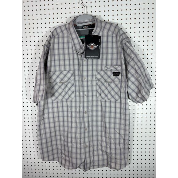 Harley Davidson Performance button Down Shirt size 3XL - Picture 1 of 12